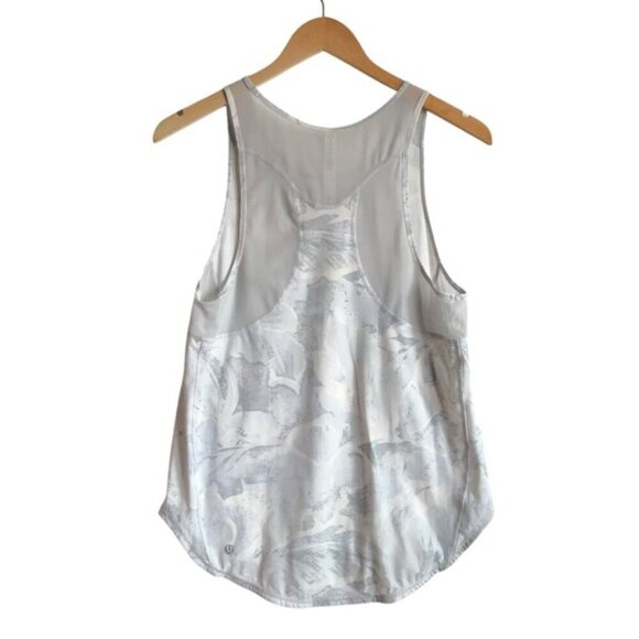Lululemon Sculpt Tank II Size 6 Tropical Shadow Starlight Multi White - Picture 5 of 9